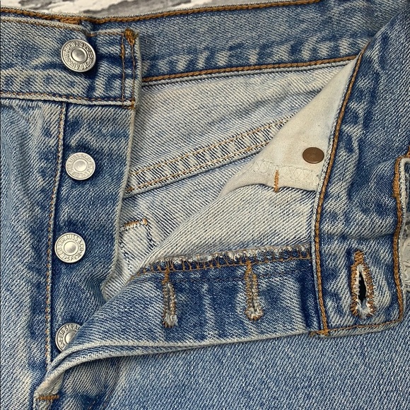 Levi’s 501 Vintage Petros Jean Shorts - Size 29 - Picture 5 of 9